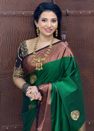 Premium Kanchi Coffee Brown Border