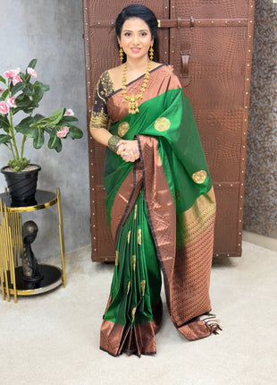 Premium Kanchi Coffee Brown Border