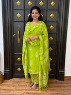 Bagur Cotton Suit (Unstitched)