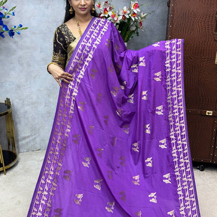 Mulberry Saree