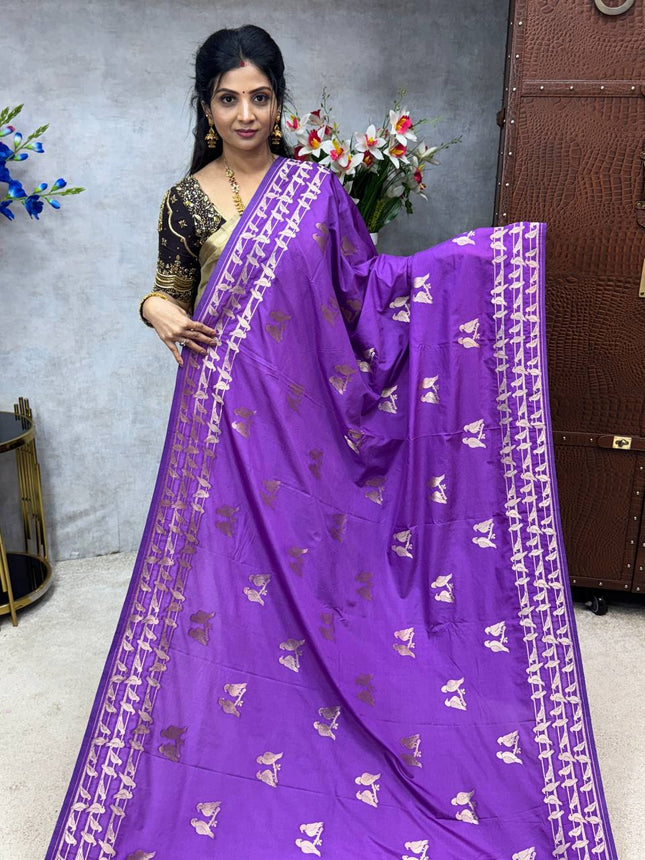 Mulberry Saree