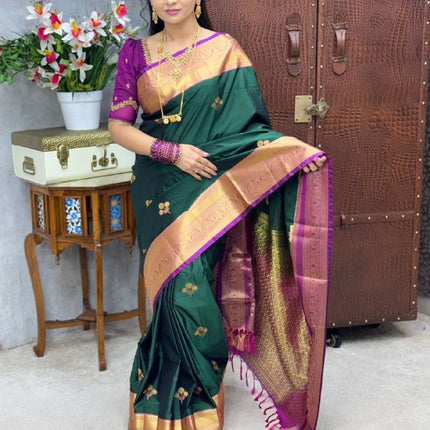 Premium Kanchi Gold Zari