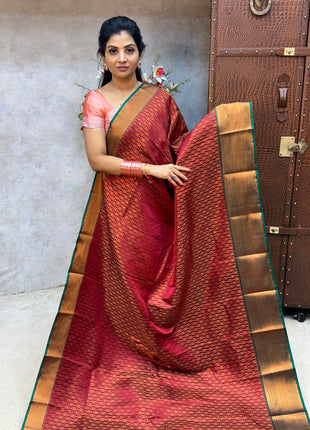 Triple Shade Kanchi Silk