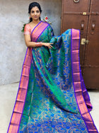 Triple Shade Kanchi Silk