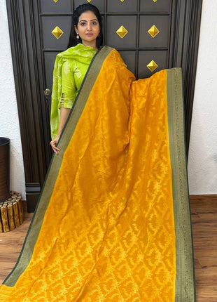 Pure Georgette Banarasi