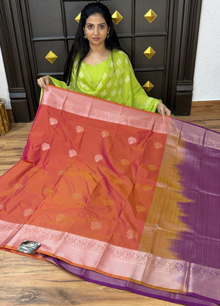 Kanchi Silk Silver Zari