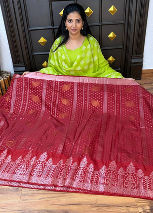 Kanchi Silk Silver Zari