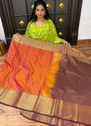 Kanchi Silk Gold Zari