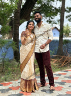 Kanchi Silk With Rich Embroidery Work