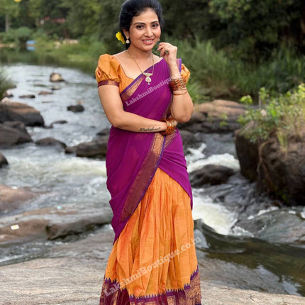 Half Saree ( Unstitched)