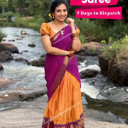 Half Saree ( Unstitched)