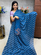 Saree Blouse Combo (Designer Saree With Blouse)