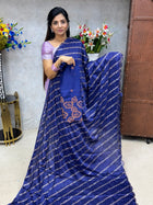 Saree Blouse Combo (Designer Saree With Blouse)