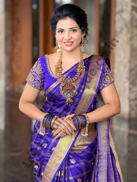 Kanchi Silk Gold Zari