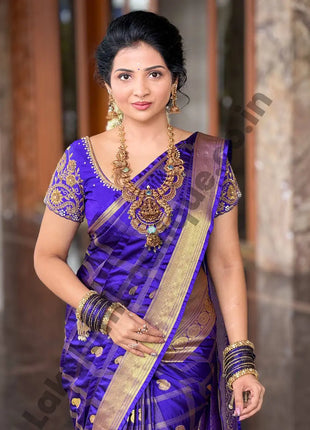 Kanchi Silk Gold Zari