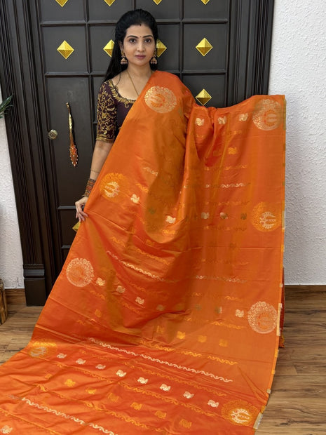 Border Less Kanchi Silk