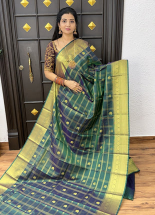 Kanchi Silk Gold Zari