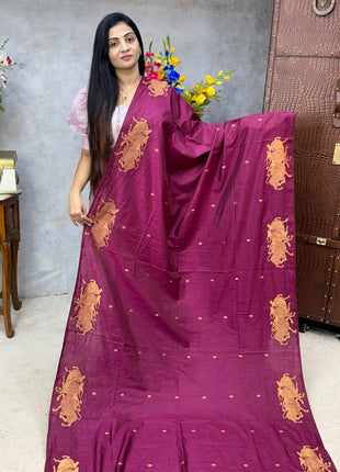 Mulberry Saree