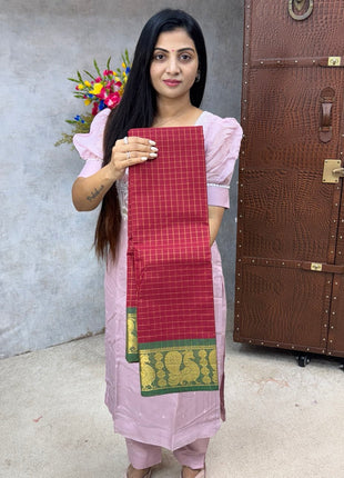 Sungudi Cotton without Blouse