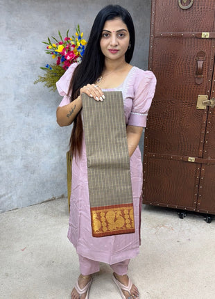 Sungudi Cotton without Blouse