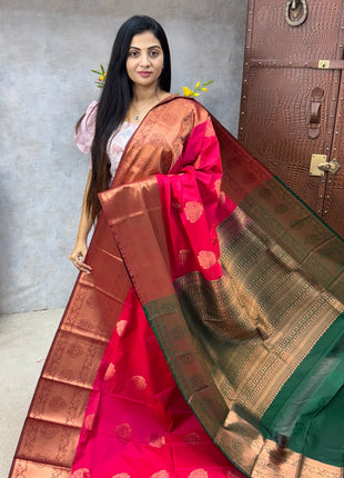 Long Border Kanchi Silk