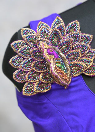 Aari Work Peacock