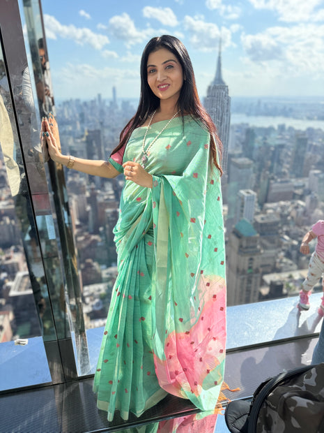 Jaipur Cotton with French Knots