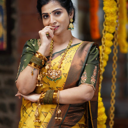 Semi Kanchipuram Silk