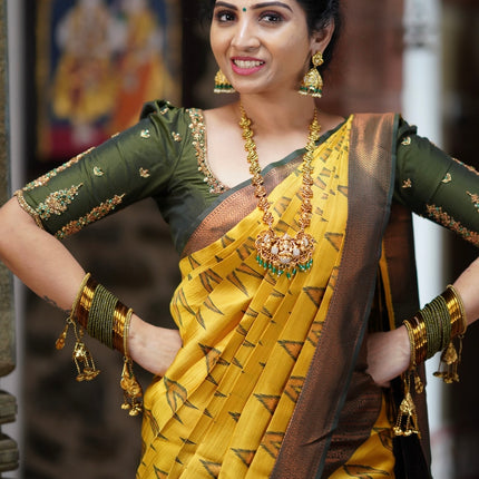 Semi Kanchipuram Silk