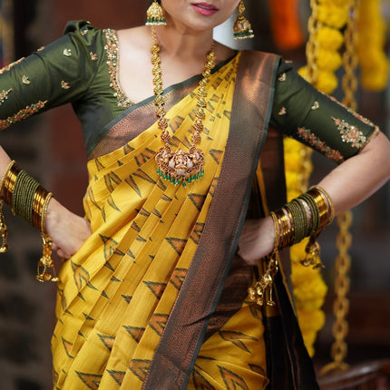 Semi Kanchipuram Silk