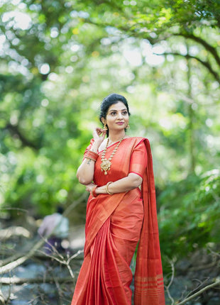 Khadi Tissue - orange