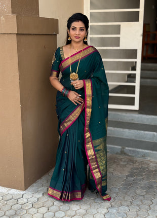 Mercerised Pure Chettinad Cotton