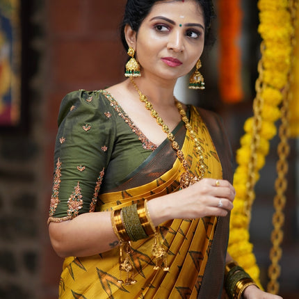 Semi Kanchipuram Silk