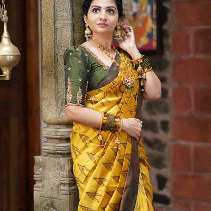 Semi Kanchipuram Silk
