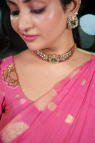 Stone With Choker Necklace Jewellery