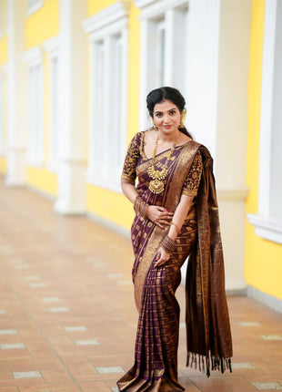 Kanchi Silk Gold Zari