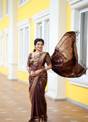 Kanchi Silk Gold Zari