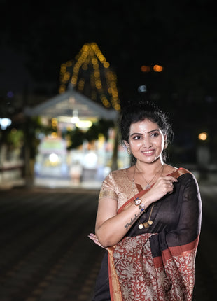 Pure Maheshwari Silk