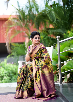 Printed silk