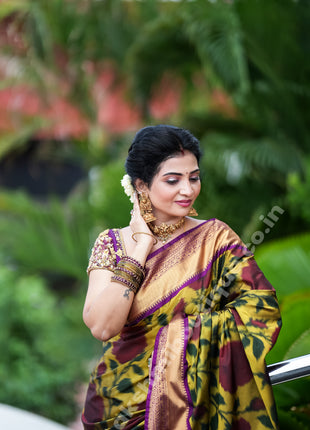 Printed silk