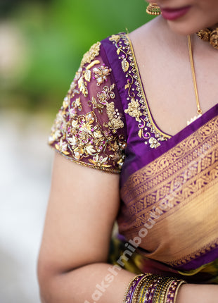 Printed silk