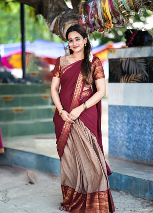 Half Saree ( Unstitched)