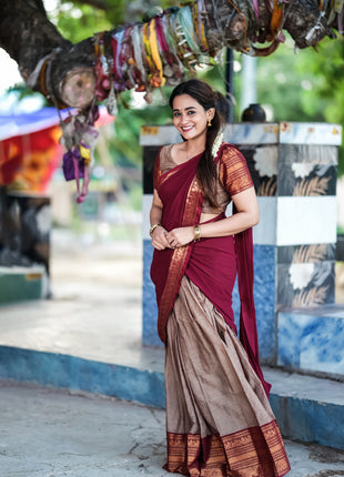 Half Saree ( Unstitched)
