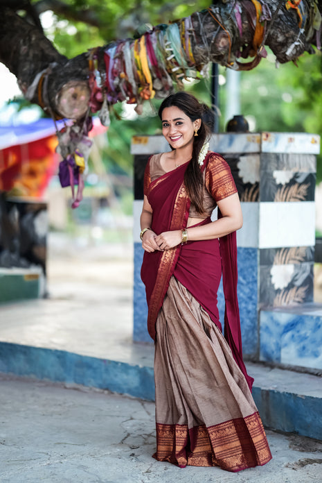 Half Saree ( Unstitched)