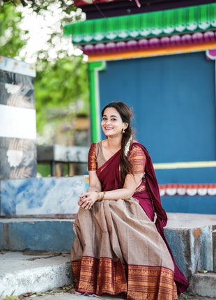 Half Saree ( Unstitched)