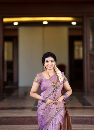 Border Less Kanchi Silk