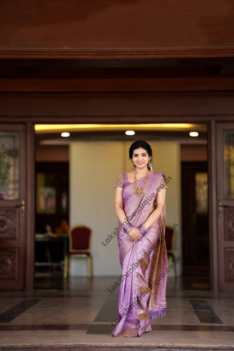 Border Less Kanchi Silk