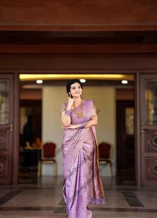 Border Less Kanchi Silk