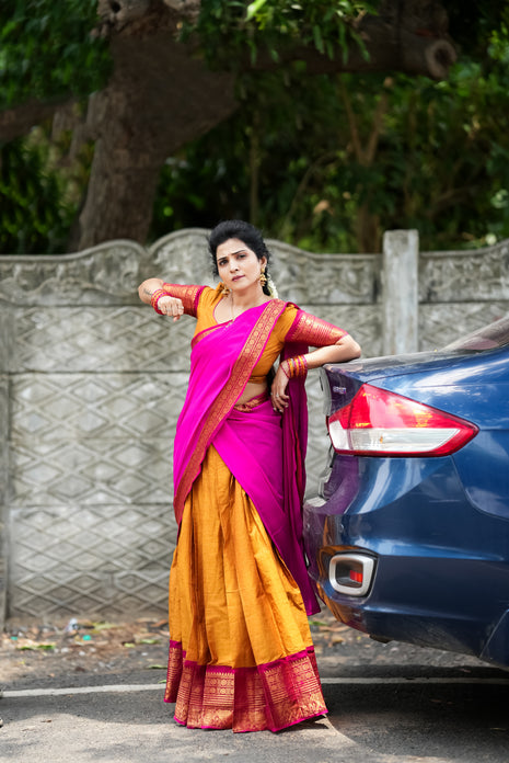 Half Saree ( Unstitched)