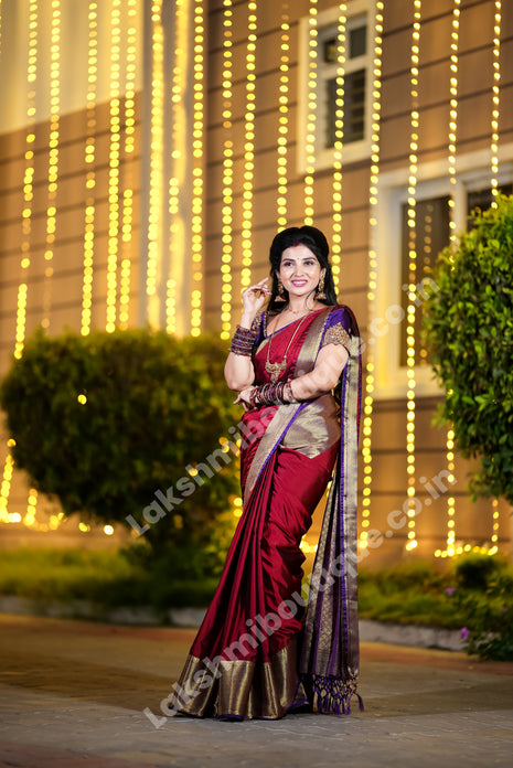 Kanchi Silk Gold Zari